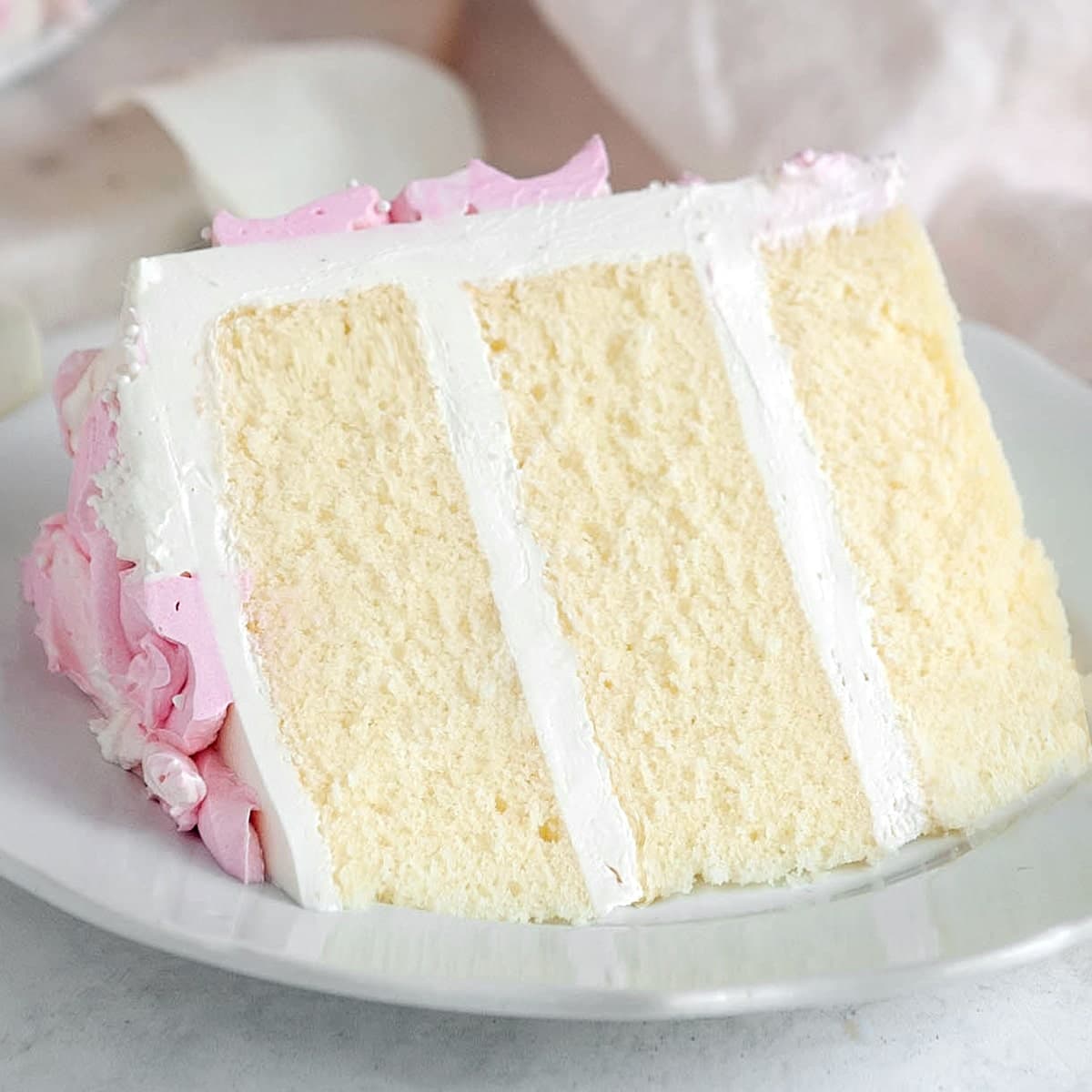Vanilla Cake.